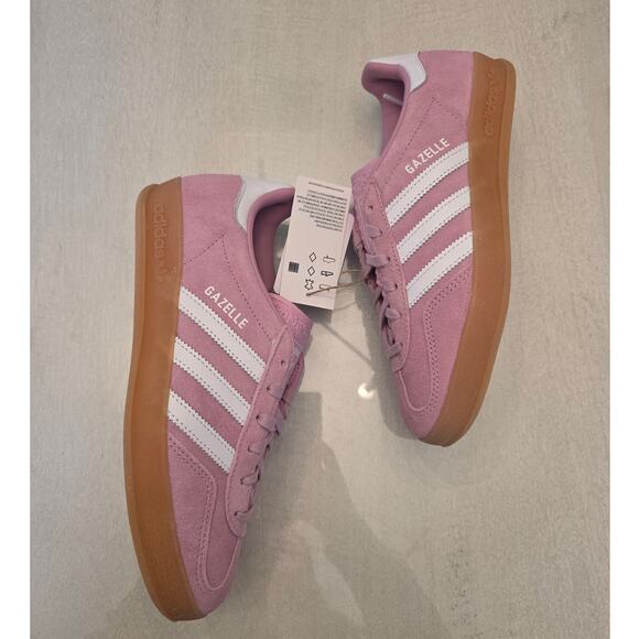 NIB Adidas Gazelle Indoor W Sneakers Bliss Lilac SZ 6.5 US - Picture 5 of 8